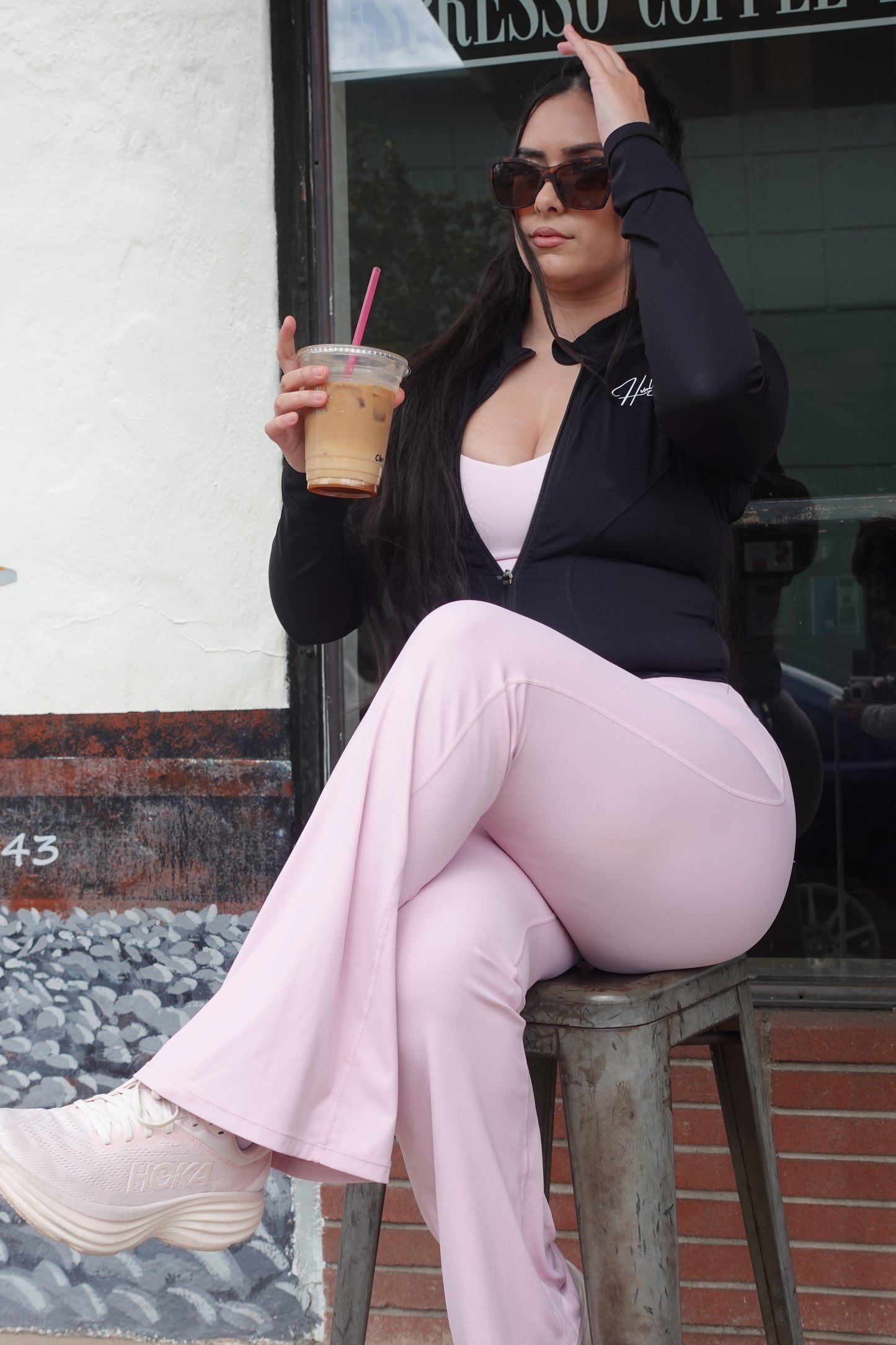 Signature Blush Pink Flares